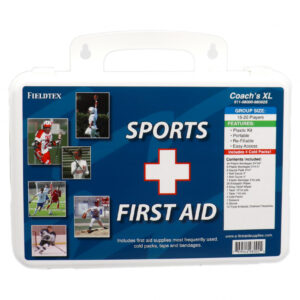 Coach’s XL Plastic First Aid Kit (case w/supplies)