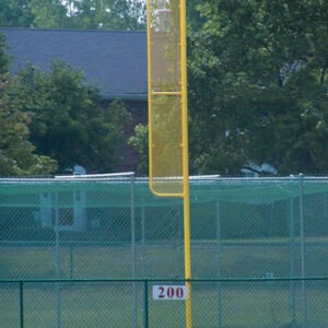 Professional 20' Foul Pole