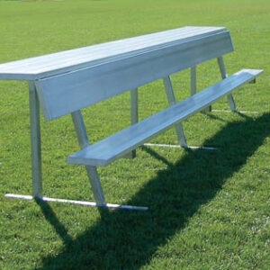 Player Bench With Shelf