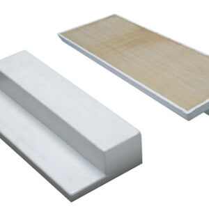 Step Down Pitching Rubber (Wood-Filled)
