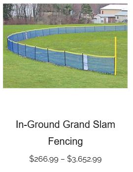 In Ground Grand Slam Fencing